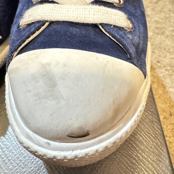 Prada blue suede sneakers size 38.5/81/2 - Picture 6 of 6